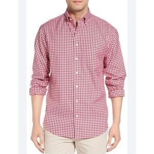 Vineyard Vines Nottingham Tucker Classic Fit Gingham Check Sport Shirt Sz Large